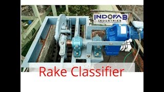 Indofab Rake Classifier for Grit Removal [upl. by Idoux]