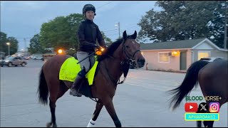 Sierra Leone Breeze Leads Busy Day a Week Before the Derby 2024 Kentucky Derby 150 Training 42724 [upl. by Charleen]