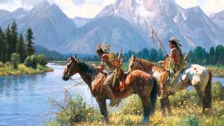 Native American Traditional Lakota Music [upl. by Tiedeman487]