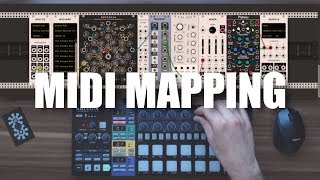 Midi Mapping in VCV Rack 10 [upl. by Ygief]