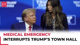 Trumps Pennsylvania town hall cut short due to multiple health emergencies [upl. by Laohcin]