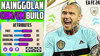 COMPLETE BEST NAINGGOLAN CDMCM BUILD EA FC 24 Pro Clubs [upl. by Figone]