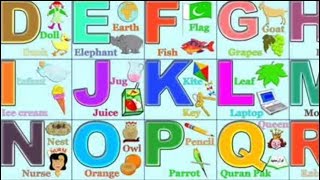 Abcd Chart for Kids education [upl. by Charity]