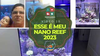 Esse é meu Nano Reef 2023  Vídeo nº20 [upl. by Janean]