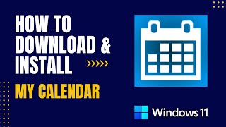 How to Download and Install My Calendar For Windows [upl. by Errol]