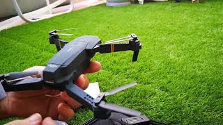 Eachine E58 WIFI FPV Como funciona reviews MEjOR DRONE CALIDAD PRECIO [upl. by Burl961]