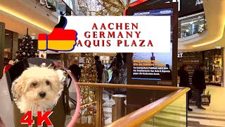 Walking in Aquis plaza in Aachen Germany [upl. by Prevot]