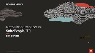 NetSuite SuiteSuccess SuitePeople HR Self Service [upl. by Acinom]