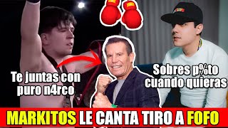 🥊 MARKITOS TOYS RETA A FOFO MARQUEZ A UN TIRO CON CHAVEZ [upl. by Yrrot244]