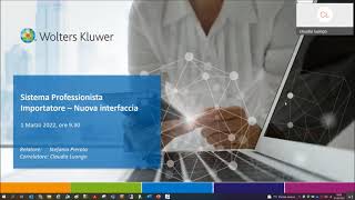 WEBINAR  Suite IPSOA  Nuova interfaccia importatore contabile [upl. by Rehc579]