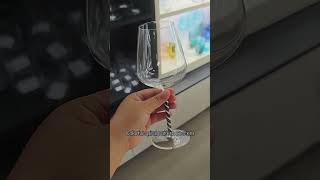 Samlife24072 Wholesale Drinking Water Glass Goblet Clear Wine Glasses with Color Swirl Stem [upl. by Erreip]