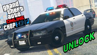 How To Unlock Police Cars in GTA Online Chop Shop DLC [upl. by Alyda]