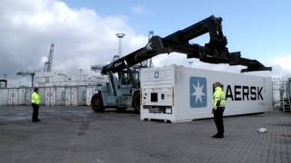 Introducing controlled atmosphere  Maersk Line Reefers [upl. by Crosby]