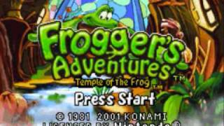 Froggers Adventure  Temple of the Frog theme GBA [upl. by Nirrat477]