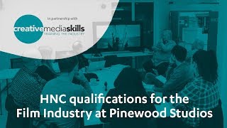 HNC Qualifications for the Film Industry at Pinewood Studios [upl. by Arelus]