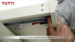 Tutti S39 Push Open Soft Closing Slides Installation Instruction [upl. by Alisun846]