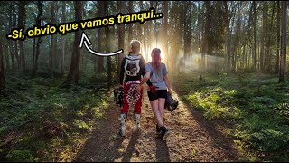 ENDURO pero CON mi NOVIA de ACOMPAÑANTE Sin pedalines traseros hijuetigre motovlog argentina [upl. by Mcclenon]