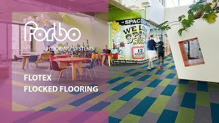 Flotex flocked flooring  UK  Forbo Flooring Systems [upl. by Sulihpoeht93]