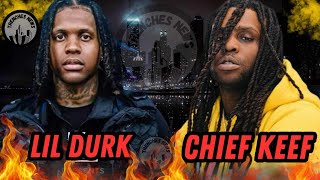 Lil Durk Cut Otf Off Feds Watching  Chief Keef Back In Drill Mode Dissing King Von 😱 [upl. by Imik646]