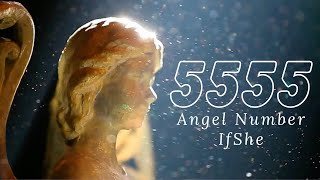 5555 Angel Number Meaning Embrace Transformation and Spiritual Growth [upl. by Farika]