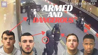 LAWLESS LONDON MOPED THIEVES CAUGHT AFTER ROBBERY [upl. by Swaine]