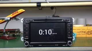 Joying New Android 444 System GPS Navigation system Radio for VW Skoda Seat Polo Golf Passat CC [upl. by Ettelracs216]