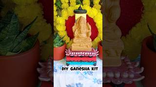 DIY Eco friendly Ganesh ji for Ganesh Chaturthi  diy craft ganesh ganpati [upl. by Brook]