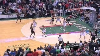 Derrick Rose Game Winner vs Bucks [upl. by Amedeo]