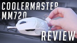 Cooler Master MM720 Mouse Review Best Claw Grip Mouse [upl. by Sregor675]