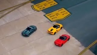 Supercar Runway Race  Top Gear  Series 20  BBC [upl. by Lletniuq]