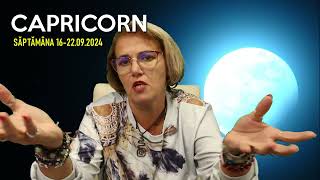 ♑Zodia CAPRICORN🌈HOROSCOP 1622092024 cu astrolog ACVARIA versiune short [upl. by Strephon]