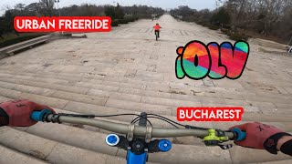 URBAN FREERIDE IN BUCHAREST  w SPRMarius Costi Marin Tudor Irina FixYourBike SebyPOV etc [upl. by Rhodes475]