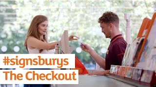 signsburys  The Checkout  Sainsburys [upl. by Arbuckle370]