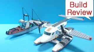 Lego Boat 60015 Coast Guard Plane  Build Review [upl. by Itram]