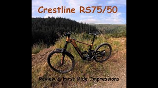 Crestline 7550 Bike check amp first ride impressions  eMTB [upl. by Spring393]