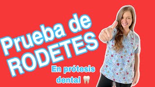 Prueba de RODETES en Protesis Dental 23 [upl. by Aramahs322]