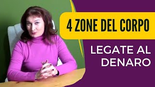 4 zone del CORPO legate al DENARO [upl. by Yert]