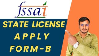 How To Apply FormB License Online 2024  Fssai State License Apply Now 2024 [upl. by Iveson96]