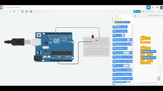 TinkerCAD First Arduino Example [upl. by Eelrebma]