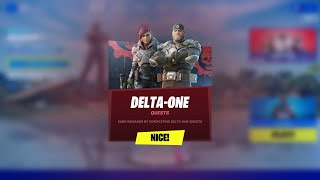 Complete DeltaOne Quests Challenges Guide  Fortnite Chapter 3 Season 1 [upl. by Gilligan43]