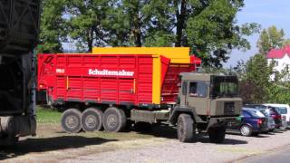 Saurer  10 Dm  LKW beim Maistransport [upl. by Zeuqirdor]