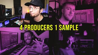 4 PRODUCERS VS 1 SAMPLE its insane ft prodbyocean AnotherVGN amp ProdbyJack [upl. by Feinstein983]