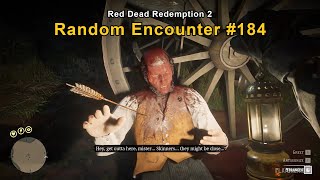 Skinner Brothers ruined camp  Random Encounter 184  Red Dead Redemption 2 [upl. by Hras]