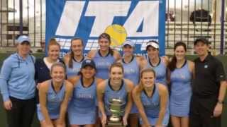 UNC Womens Tennis ITA Indoor National Champions  2015 [upl. by Earahc]