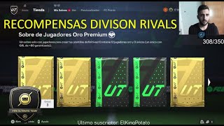 RECOMPENSAS DIVISION RIVALS DIVISIÓN 7  MEJORAS 78 EA FC 24 ULTIMATE TEAM [upl. by Nolahp765]