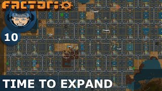 FROM ZERO TO MEGABASE  Factorio Part 10  TIME TO EXPAND [upl. by Pisarik]