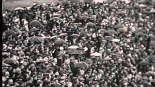 wales anthem arms parck cardiff 1968 hymne gallois [upl. by Immot113]