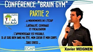 Brain Gym et Apprentissages scolaires  Partie 2 [upl. by Audre]