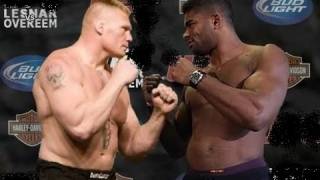 Brock Lesnar meets Alistair Overeem for the first time UFC 141 promo [upl. by Innaig]