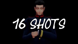 金カム MMD Golden Kamuy 16 Shots MEME [upl. by Ignatz993]